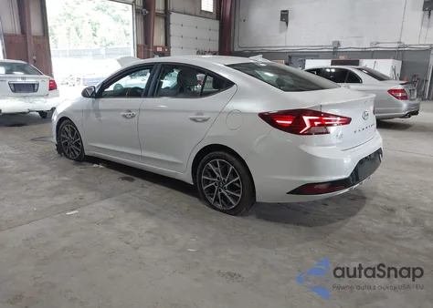 2020 Hyundai Elantra Limited из США, поврежденный, VIN 5NPD84LFXLH565056
